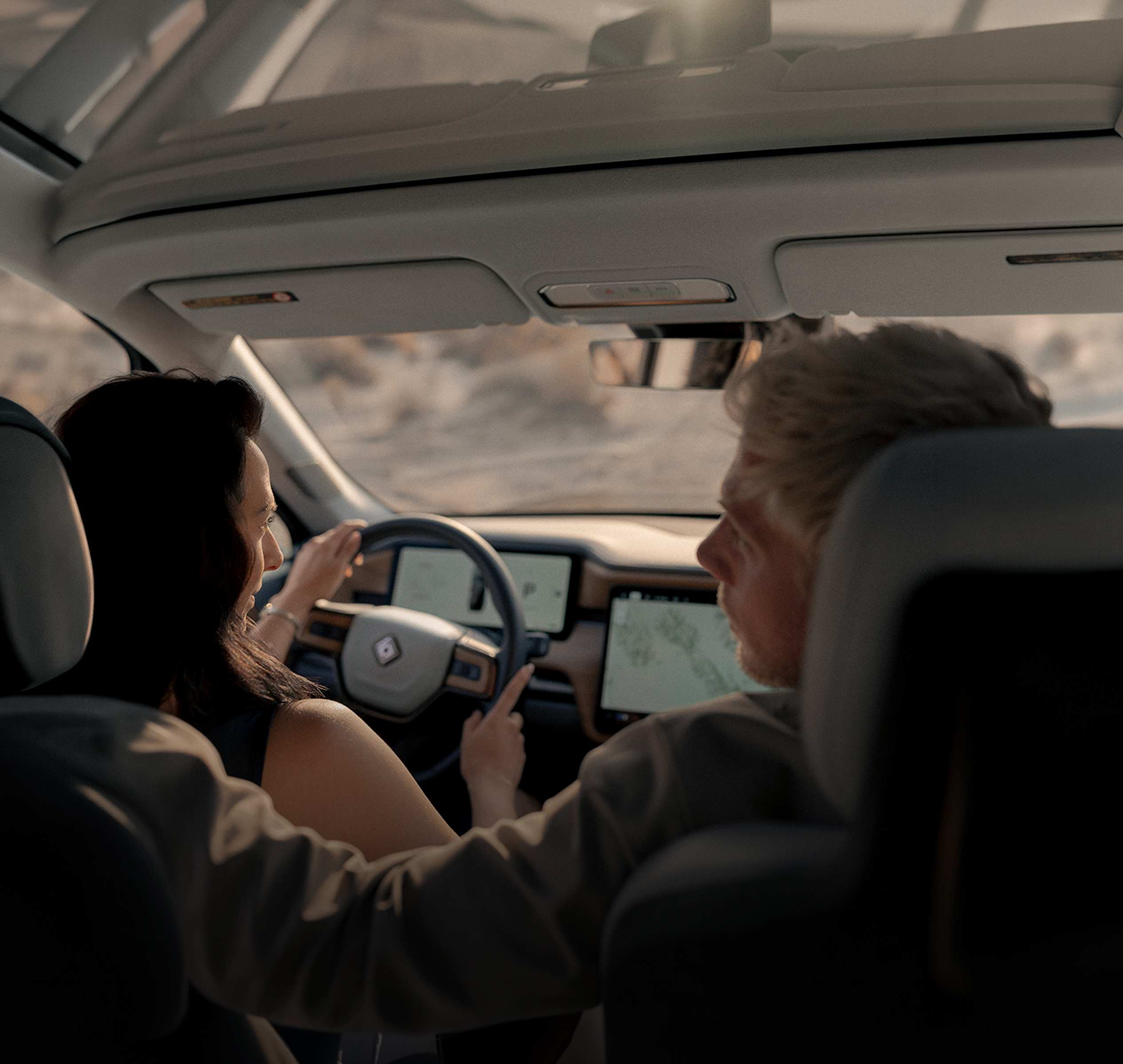 Demo drive background